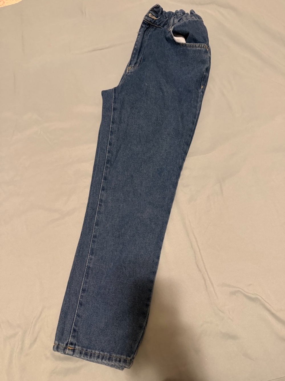 Classic Dark Wash Straight Jeans